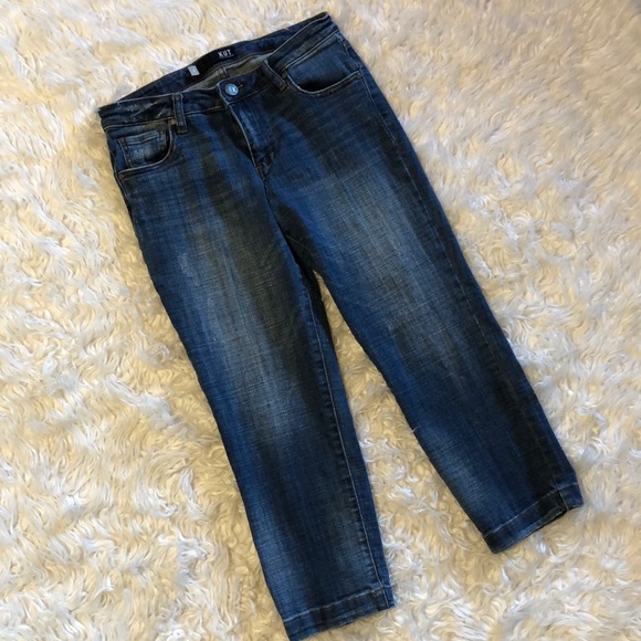 kut from the kloth lauren crop jeans